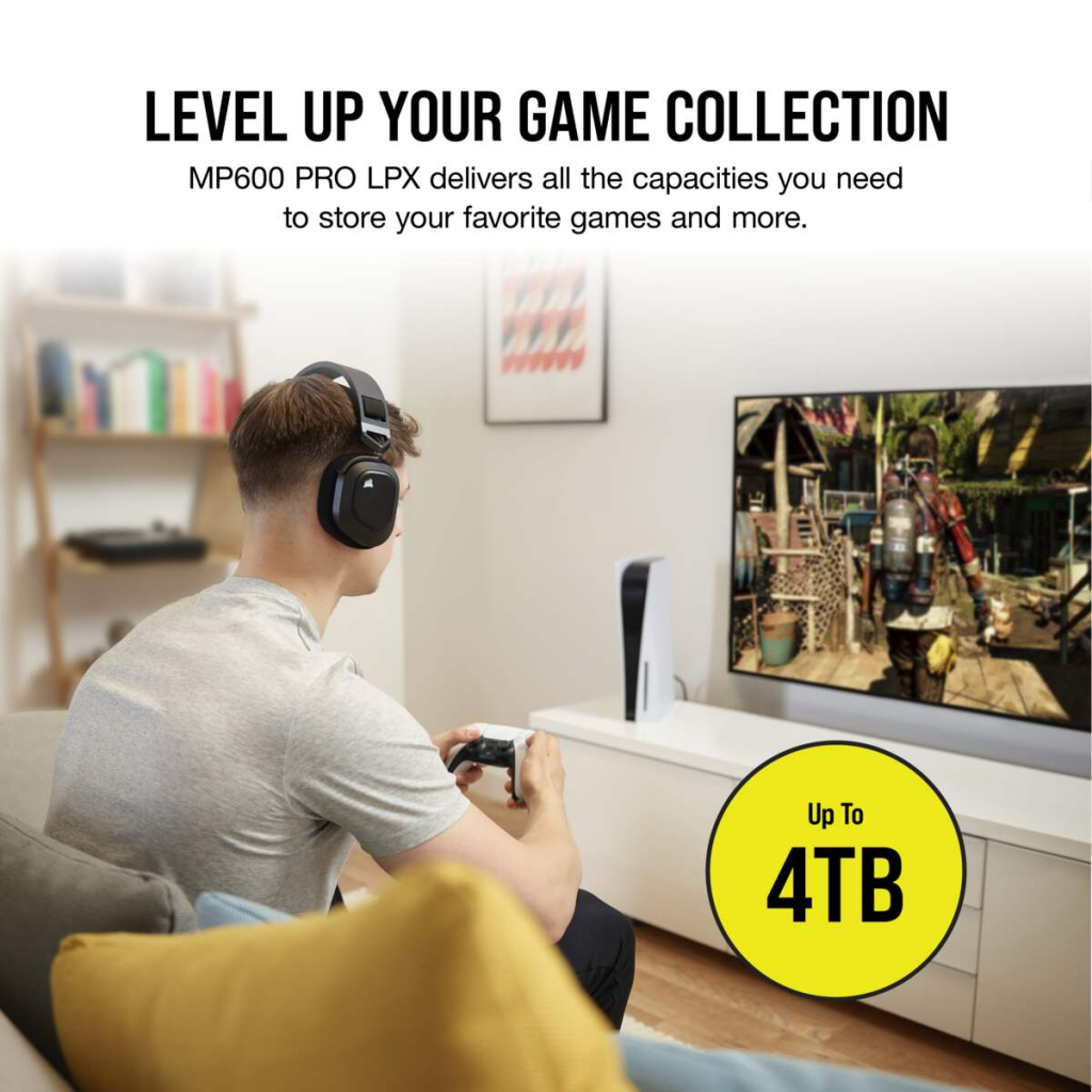 Накопичувач SSD M.2 2280 4TB MP600PRO LPX Corsair (CSSD-F4000GBMP600PLP) - изображение 12