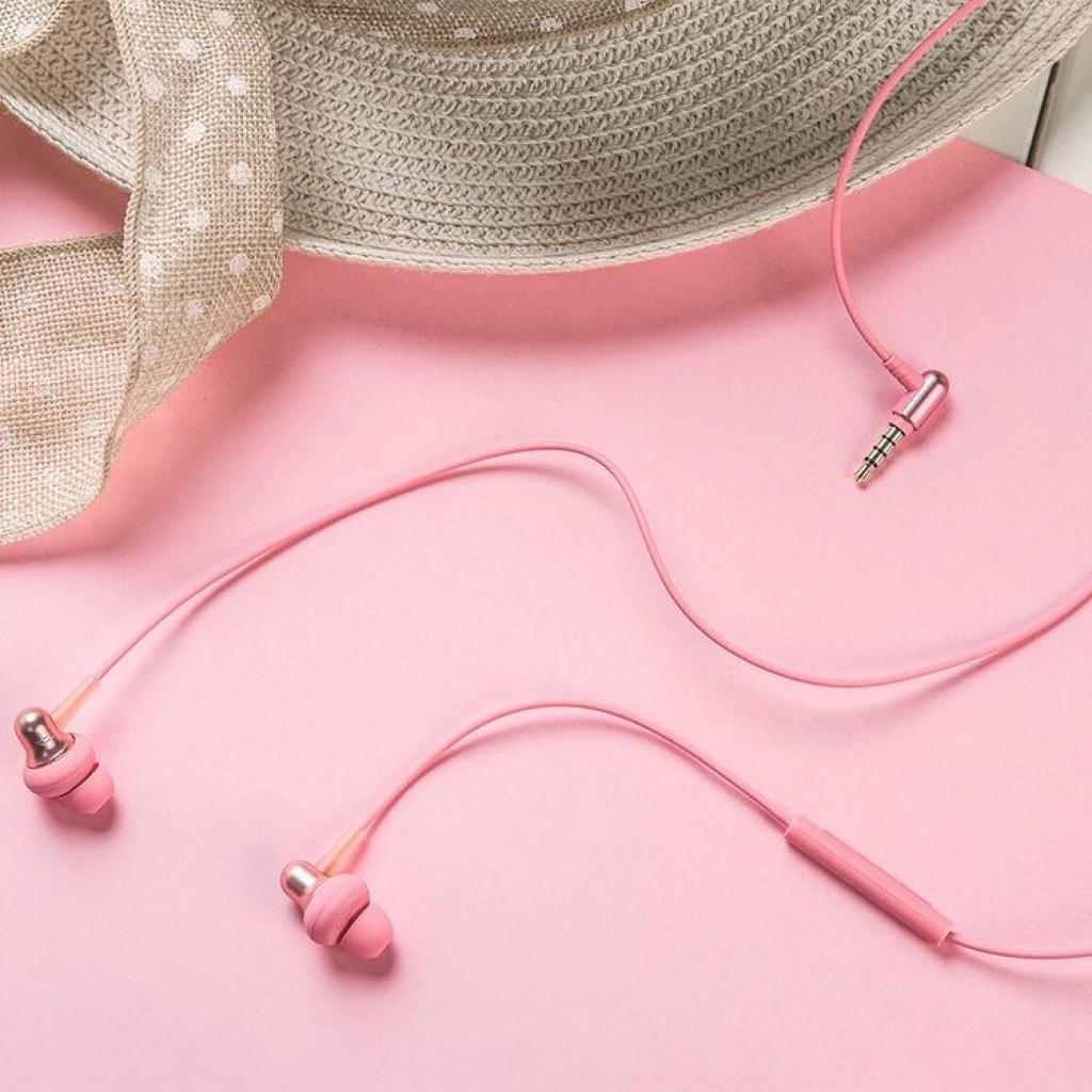 Навушники 1MORE E1025 Stylish Dual-dynamic Driver Pink (E1025-PINK) - зображення 5
