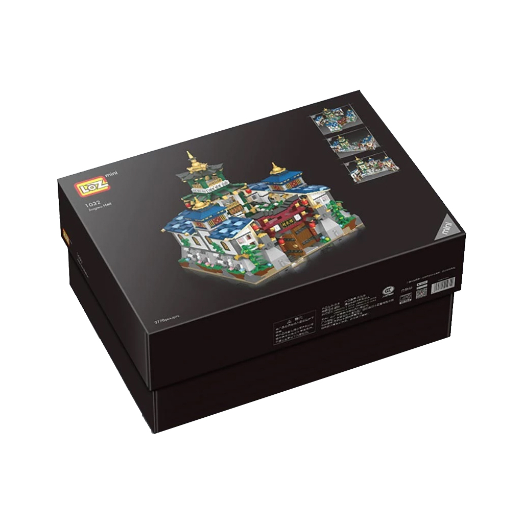 Конструктор LOZ mini Jingwu Hall без фігурок (1032) - зображення 2