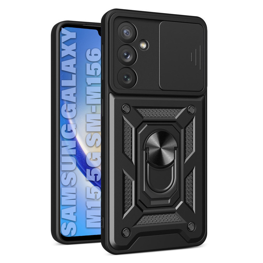 Чохол до мобільного телефона BeCover Military Samsung Galaxy M15 5G SM-M156 Black (711052) - зображення 1