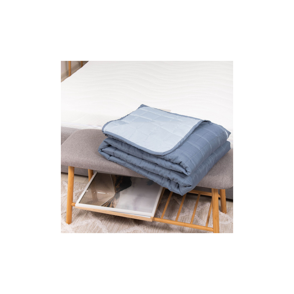 Покривало Viluta стьобане двустороннє Дует Морський бриз 210х220 (дует Морський бриз 210*220) - зображення 10