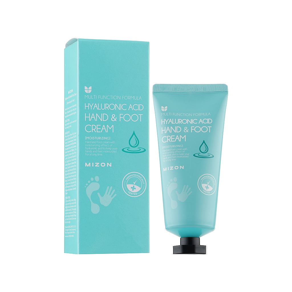 Крем для рук Mizon Hand and Foot Cream Hyaluronic Acid 100 мл (8809689370211) - изображение 2