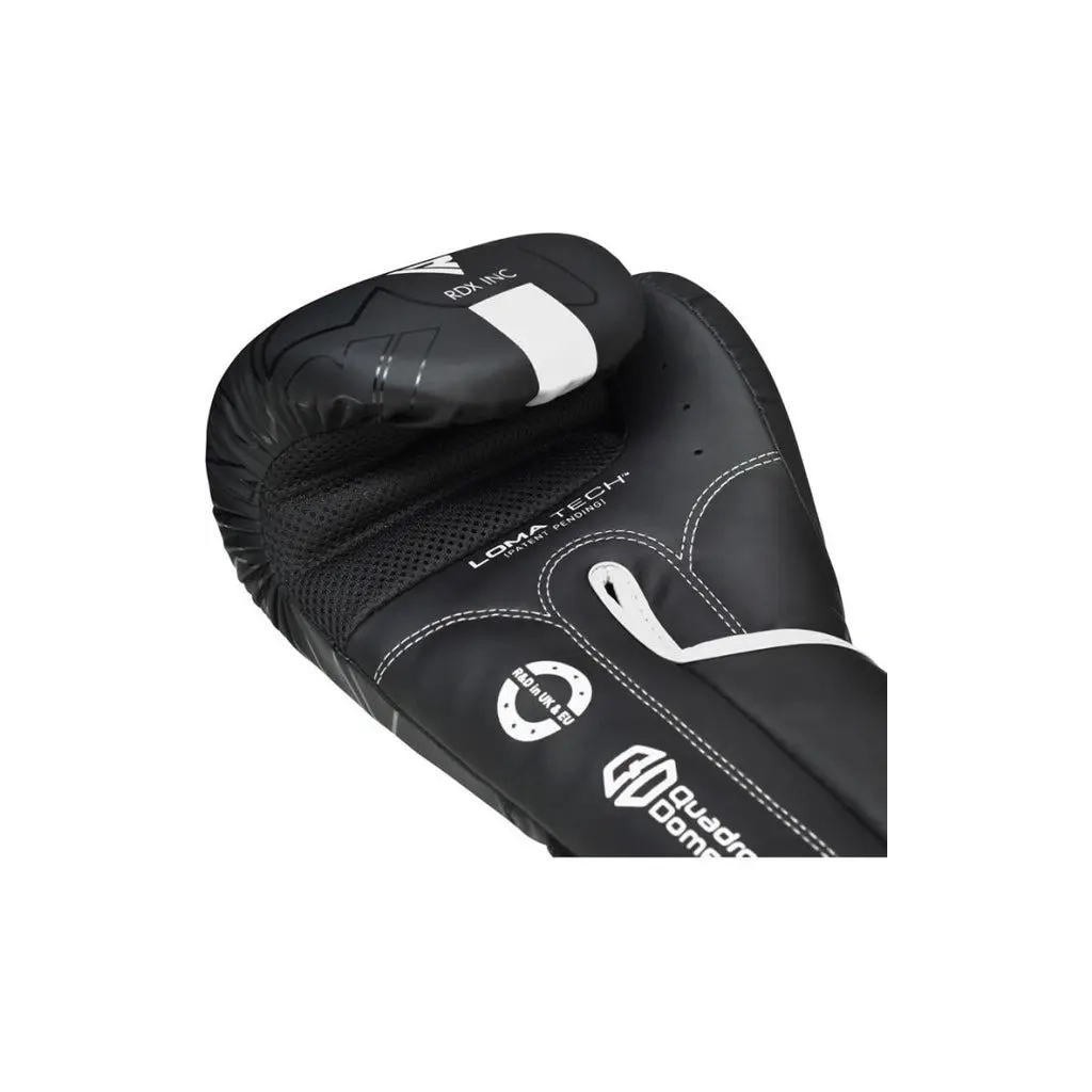Боксерські рукавички RDX F6 Kara Matte White 12 унцій (BGR-F6MW-12OZ) - зображення 8