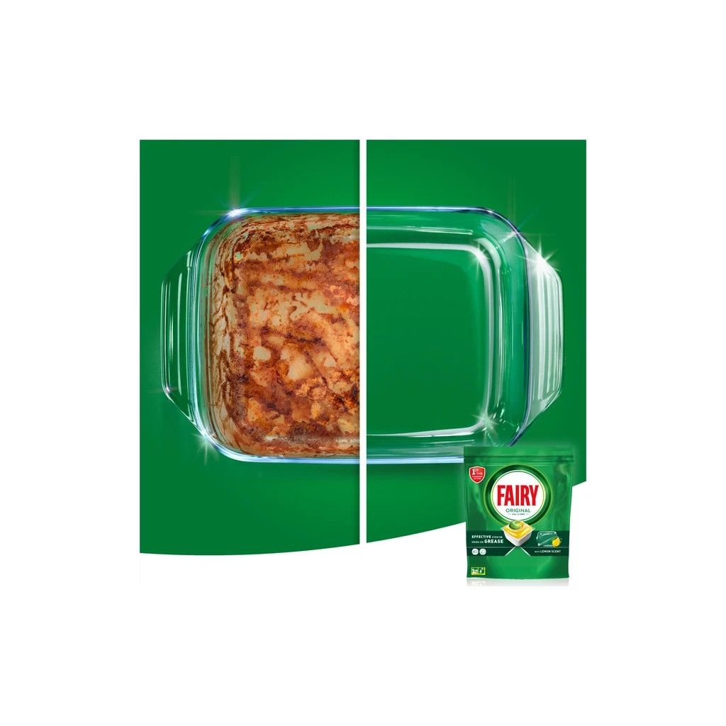 Таблетки для посудомийних машин Fairy Original All in One Lemon 29 шт. (8700216237314) - зображення 5