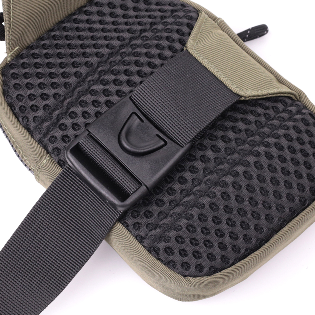 Сумка Vintage Слінг для подорожей з текстилю Зелена (22871) - зображення 5