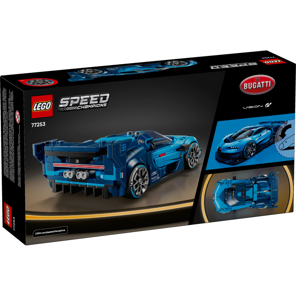 Конструктор LEGO Speed Champions Спортивний автомобіль Bugatti Vision GT Hyper (77253) - зображення 7
