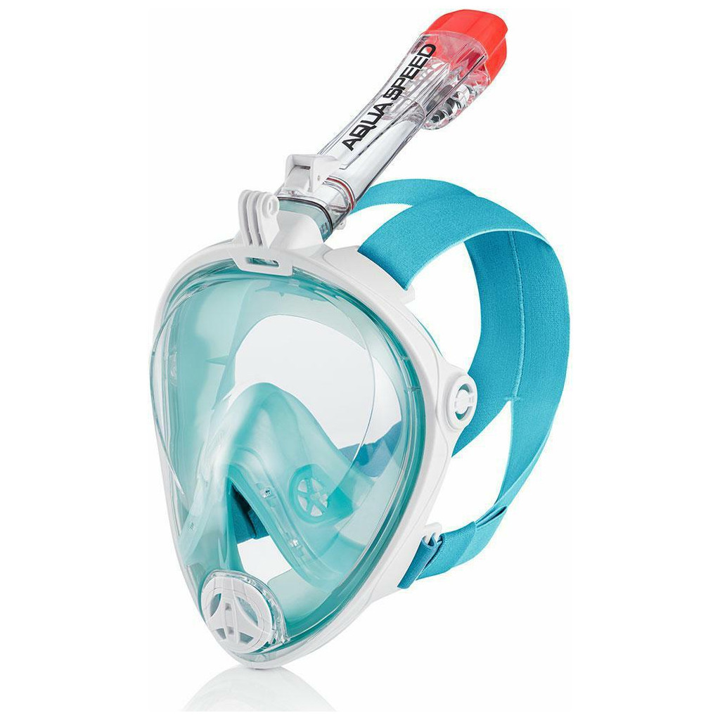 Маска для плавання Aqua Speed Spectra 2.0 7071 блакитний, білий 247-02 S/M (5908217670717) - зображення 1