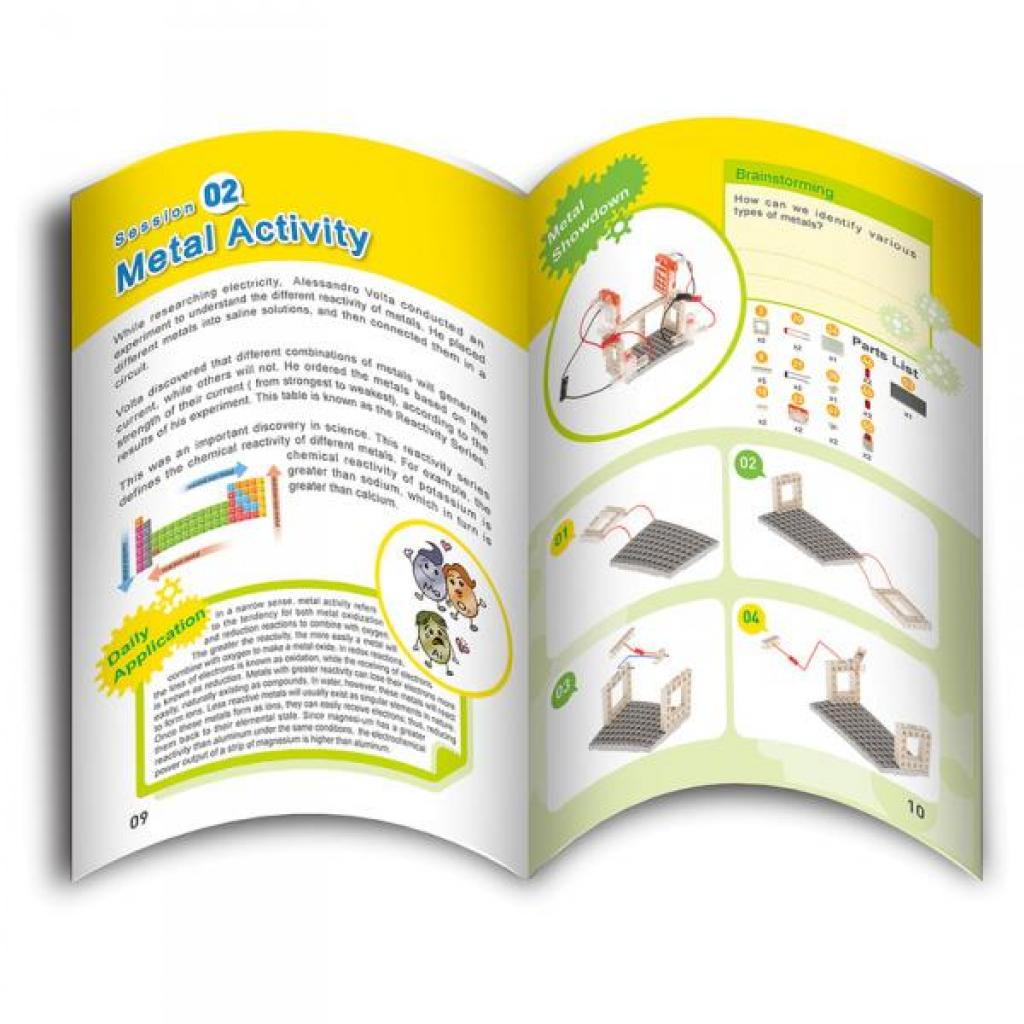 Конструктор Gigo Хімічна батарея (1242) - изображение 5