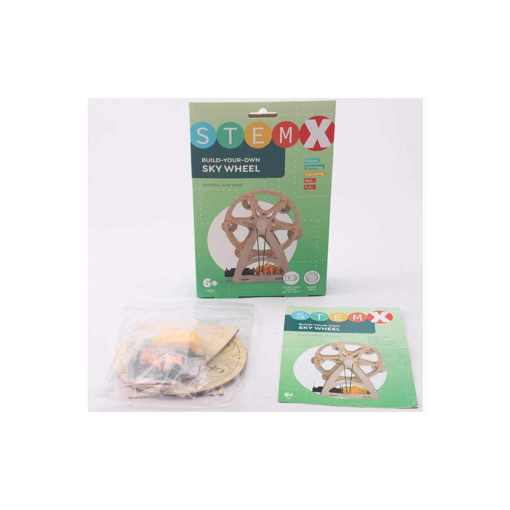 Конструктор Stem Колесо огляду Дерев'яний на батарейках (3858894673742) - зображення 3