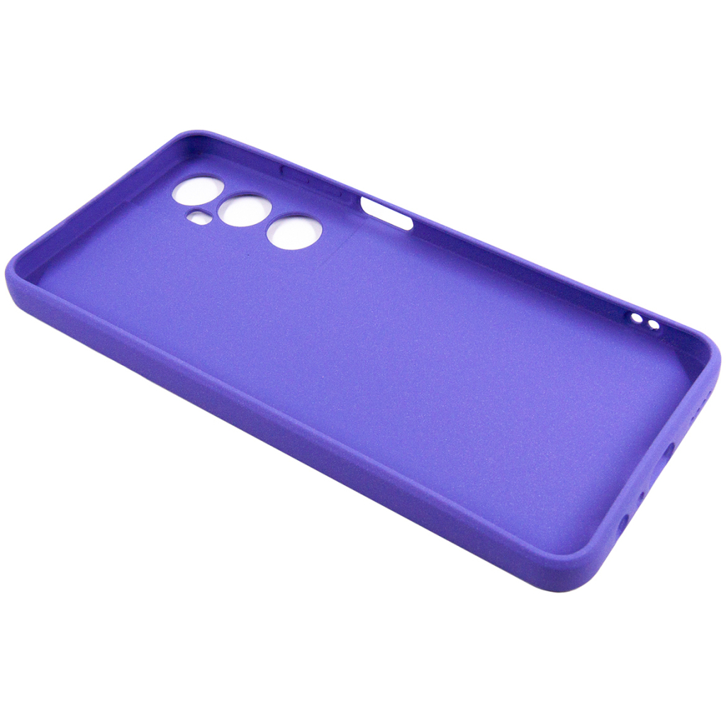 Чохол до мобільного телефона Dengos Carbon Realme C65 (purple) (DG-TPU-CRBN-198) - зображення 4