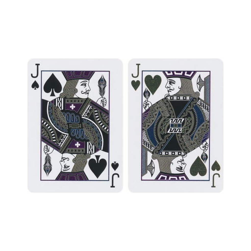 Гральні карти Bicycle Peacock (purple) (ВР_КГБПП) - зображення 3