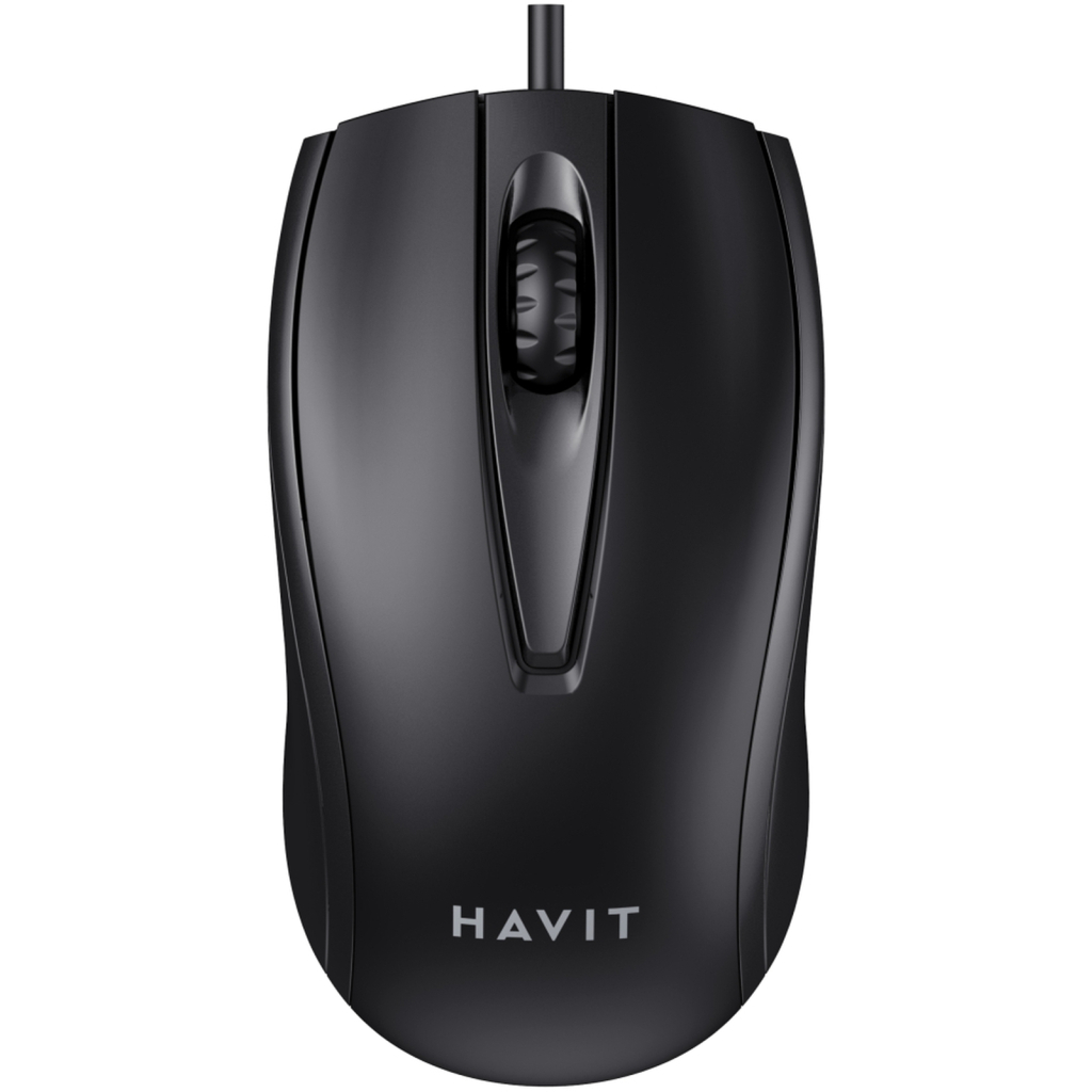Мишка Havit HV-MS871 USB Black (6939119015671) - зображення 1