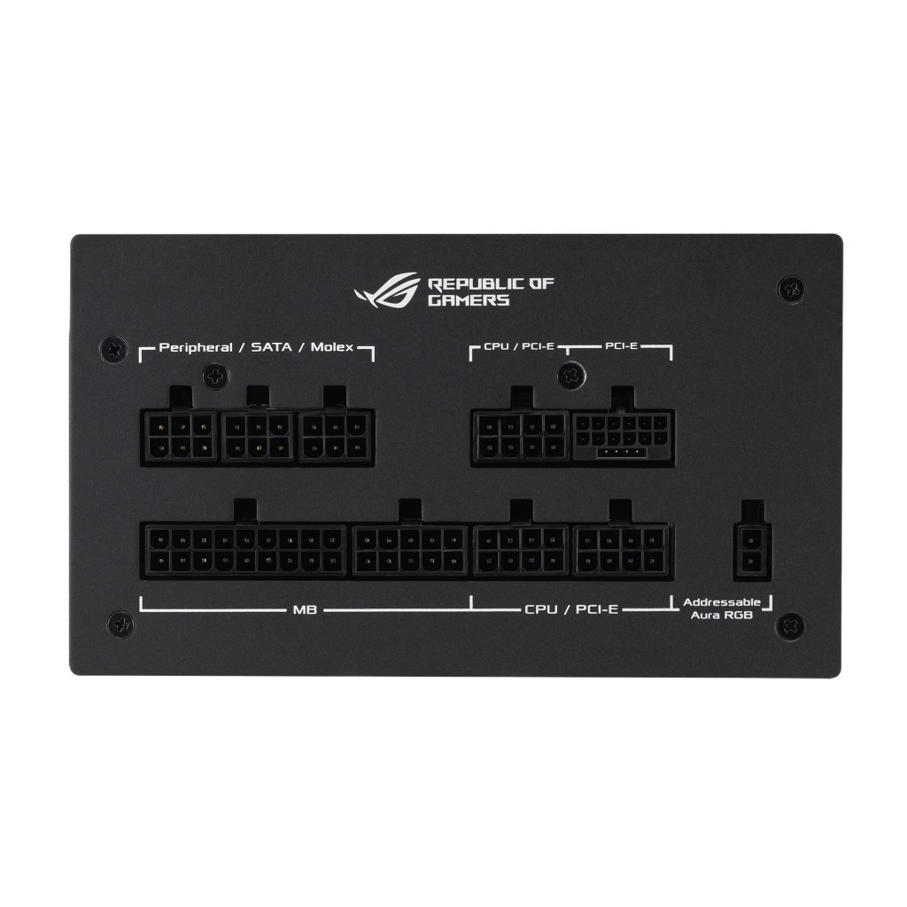 Блок живлення ASUS 850W ROG STRIX PCIE5 Gold Aura Edition (90YE00P2-B0NA00) - зображення 6