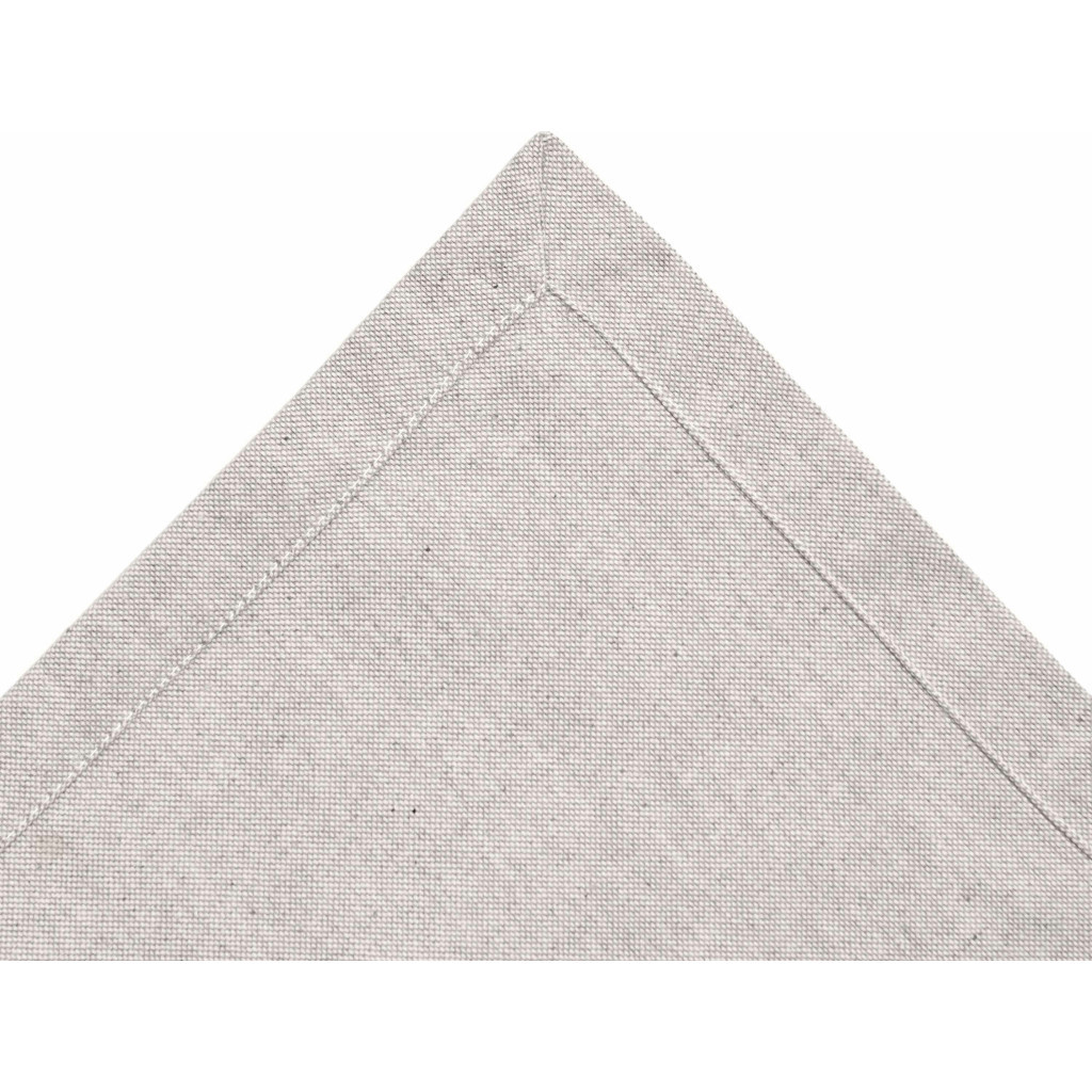 Скатертина Ardesto Oliver, 100% бавовна, сірий світлий 136х220 см (ART09OL) - зображення 4