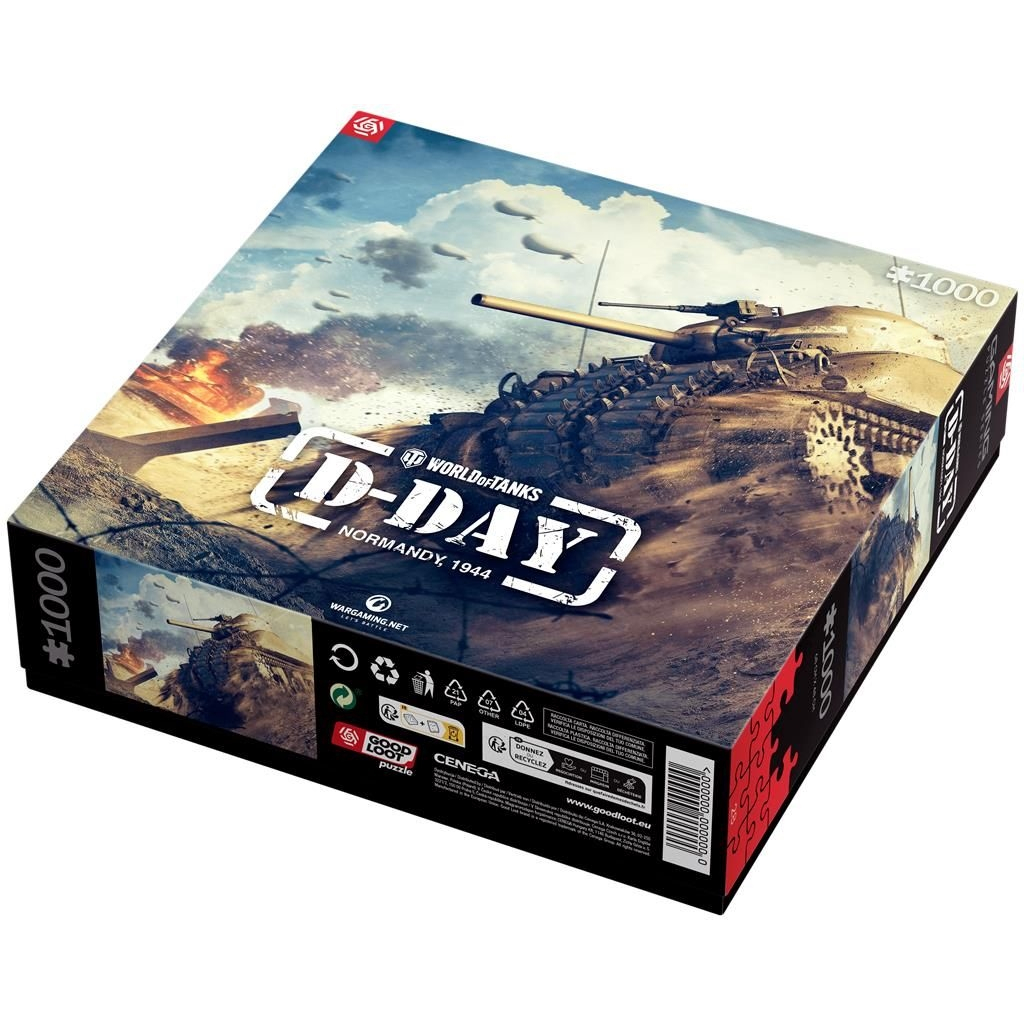 Пазл GoodLoot World of Tanks D-DAY 1000 ел. (5908305247524) - изображение 8