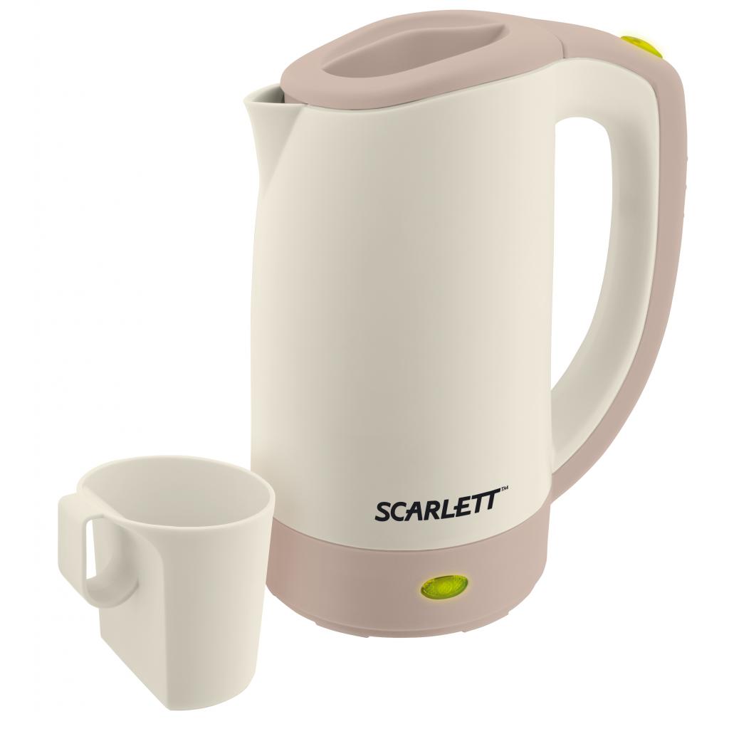 Електрочайник Scarlett SC-021 Beige (SC-021Beige) - зображення 1