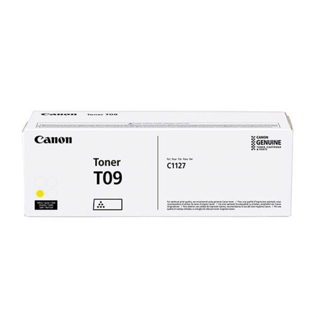 Тонер-картридж Canon T09 Yellow (3017C006AA) - зображення 1