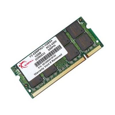 Модуль пам'яті для ноутбука SoDIMM DDR2 1GB 533 MHz G.Skill (F2-4200PHU1-1GBSA) - зображення 1