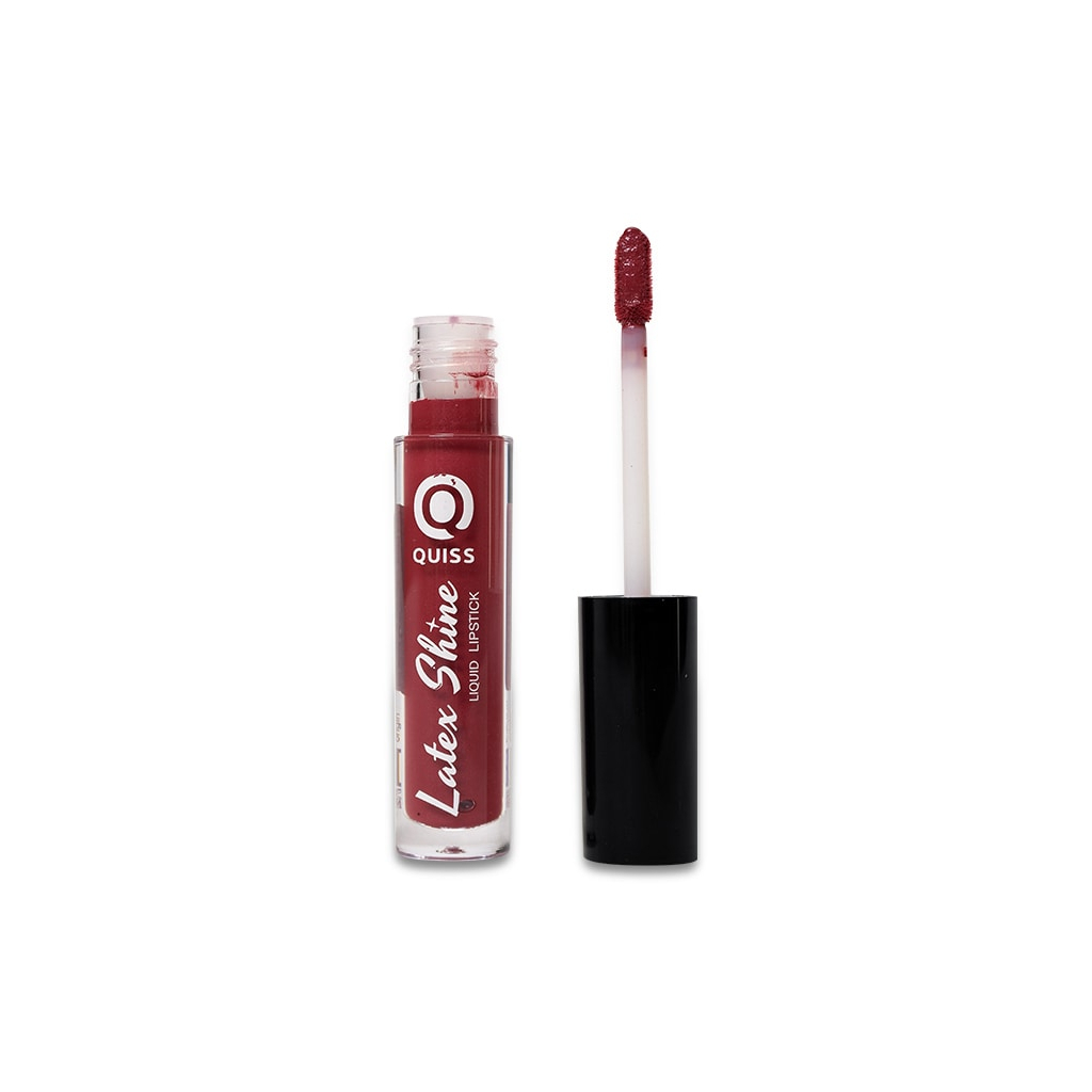 Помада для губ Quiss Latex Shine Liquid Lipstick 03 - Choco Vine (4823097114049) - зображення 1