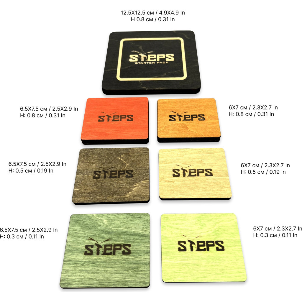 Настільна гра STEPS GAMES Степс. Стартер (Steps Starter Pack) (SG0015) - зображення 10