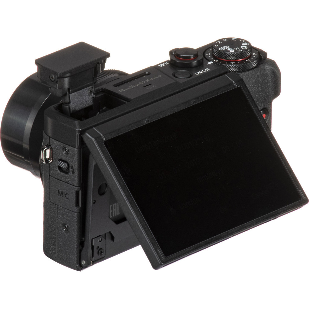 Цифровий фотоапарат Canon Powershot G7 X Mark III Black VLogger (3637C029) - зображення 10