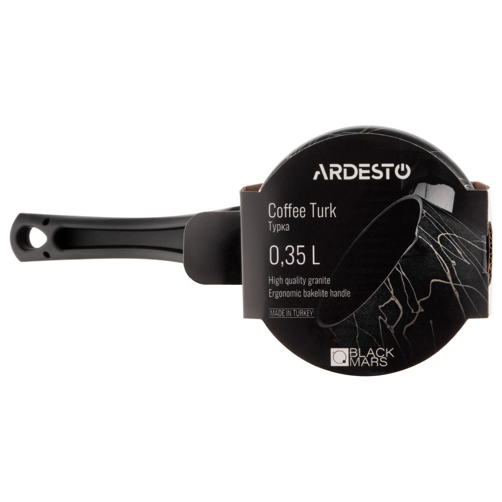 Турка Ardesto BLACK MARS граніт бакелітова ручка 0.35 (AR0835SG) - зображення 12