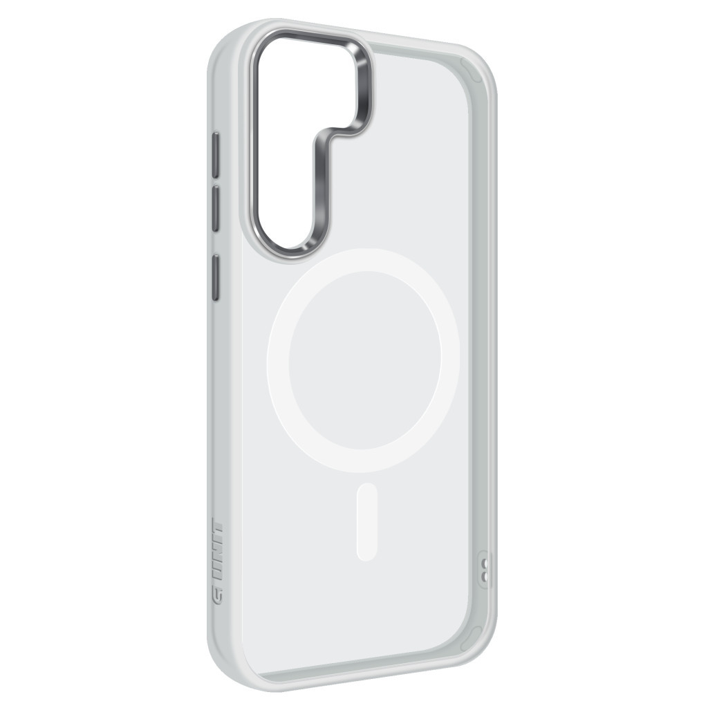 Чохол до мобільного телефона Armorstandart Unit MagSafe Samsung S24 Matte Clear Silver (ARM74861) - зображення 1