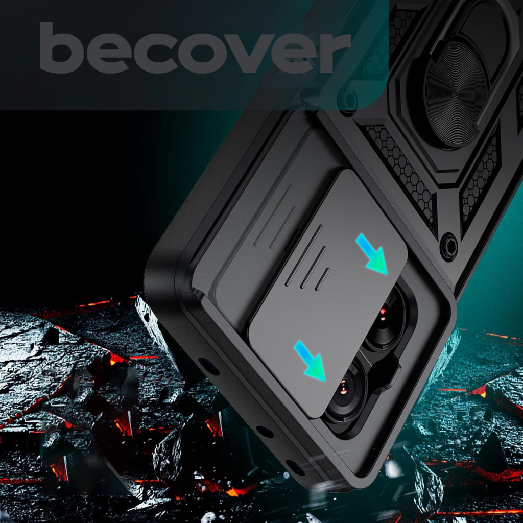 Чохол до мобільного телефона BeCover Military Xiaomi 13T/13T Pro Black (710557) - зображення 5