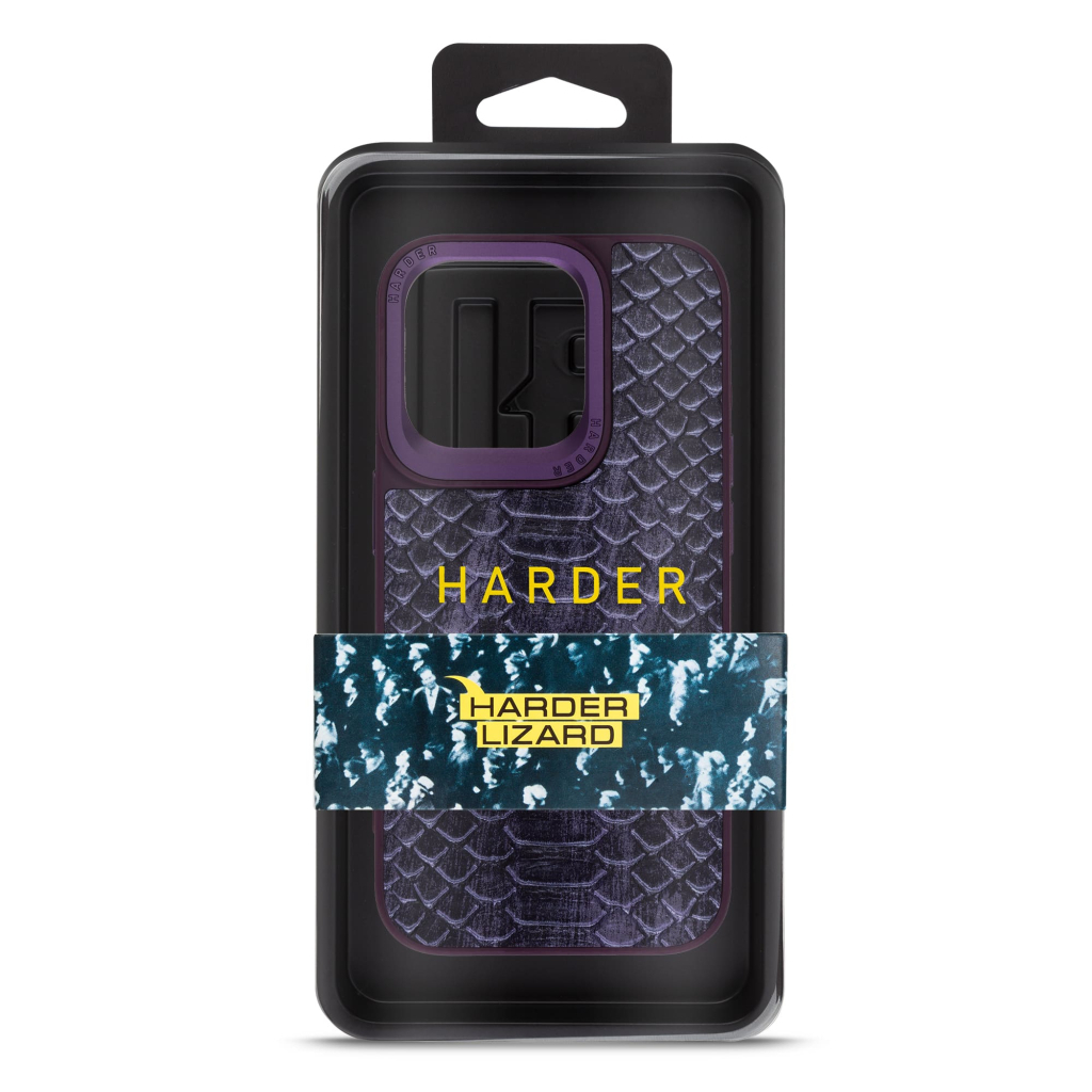 Чохол до мобільного телефона Harder Lizard Apple iPhone 14 Pro Purple (ARM76878) - зображення 3