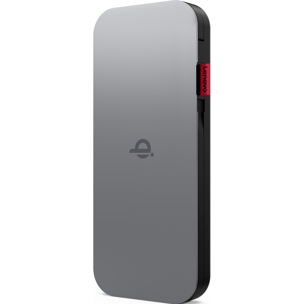 Батарея універсальна Lenovo 10000 mAh Go Wireless Mobile PB, USB-C 27W(max), Qi - 15W(max) (40ALLG1WWW) - зображення 1