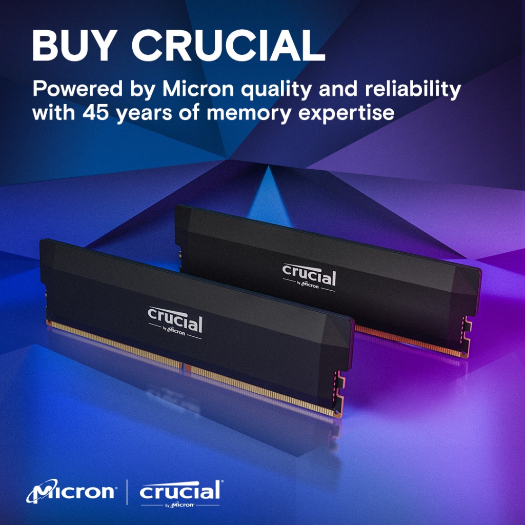 Модуль пам'яті для комп'ютера DDR5 32GB (2x16GB) 6000 MHz Pro Overclocking Micron (CP2K16G60C36U5B) - изображение 8