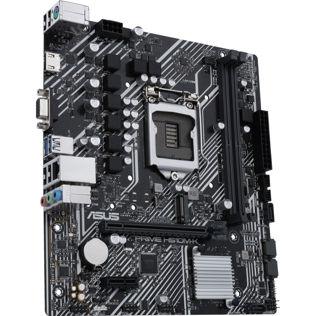 Материнська плата ASUS PRIME H510M-K R2.0 - зображення 3