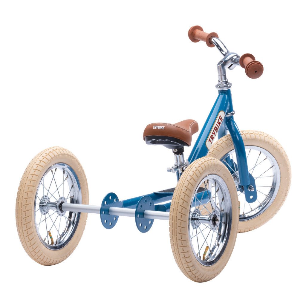 Біговел Trybike триколісний балансуючий синій (TBS-2-BLU-VIN+TBS-100-TKV) - зображення 3