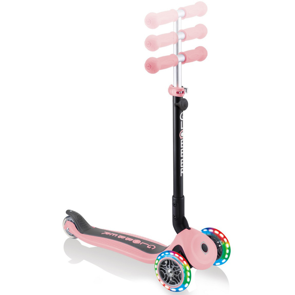 Самокат Globber Go Up Foldable Plus Lights пастельно-рожевий (743-210) - зображення 5