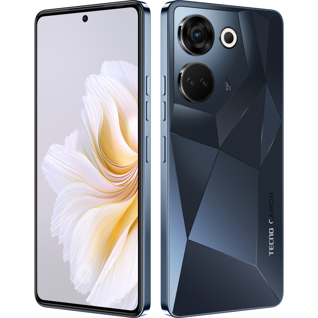 Мобільний телефон Tecno CK7n (Camon 20 Pro 8/256Gb) Predawn Black (4895180799792) - зображення 8