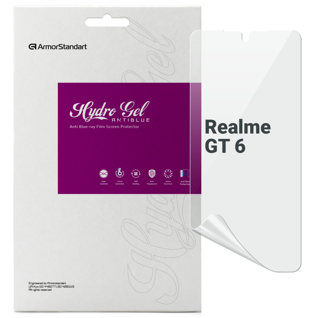 Плівка захисна Armorstandart Anti-Blue Realme GT 6 (ARM79991) - изображение 1