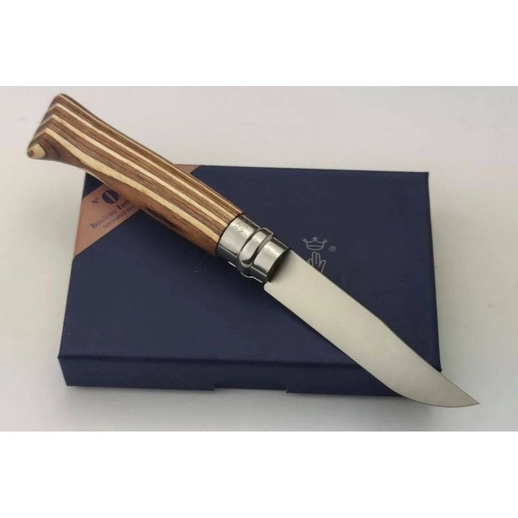 Ніж Opinel 8 VRI Laminated коричневий (002388) - зображення 6