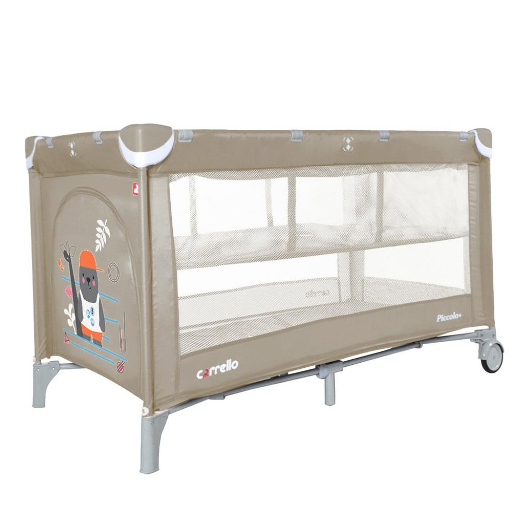 Дитячий манеж Carrello Piccolo+ sand beige (CRL-9201/2 sand beige) - зображення 1