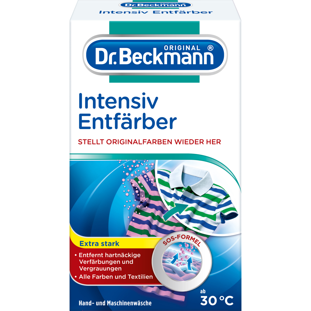 Пральний порошок Dr. Beckmann Відновлювач кольору 3 в 1 2 x 100 г (4008455356716/4008455004280) - зображення 1