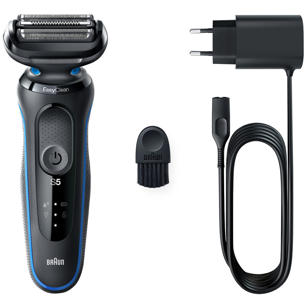 Електробритва Braun Series 5 51-B1000s BLACK / BLUE - зображення 1