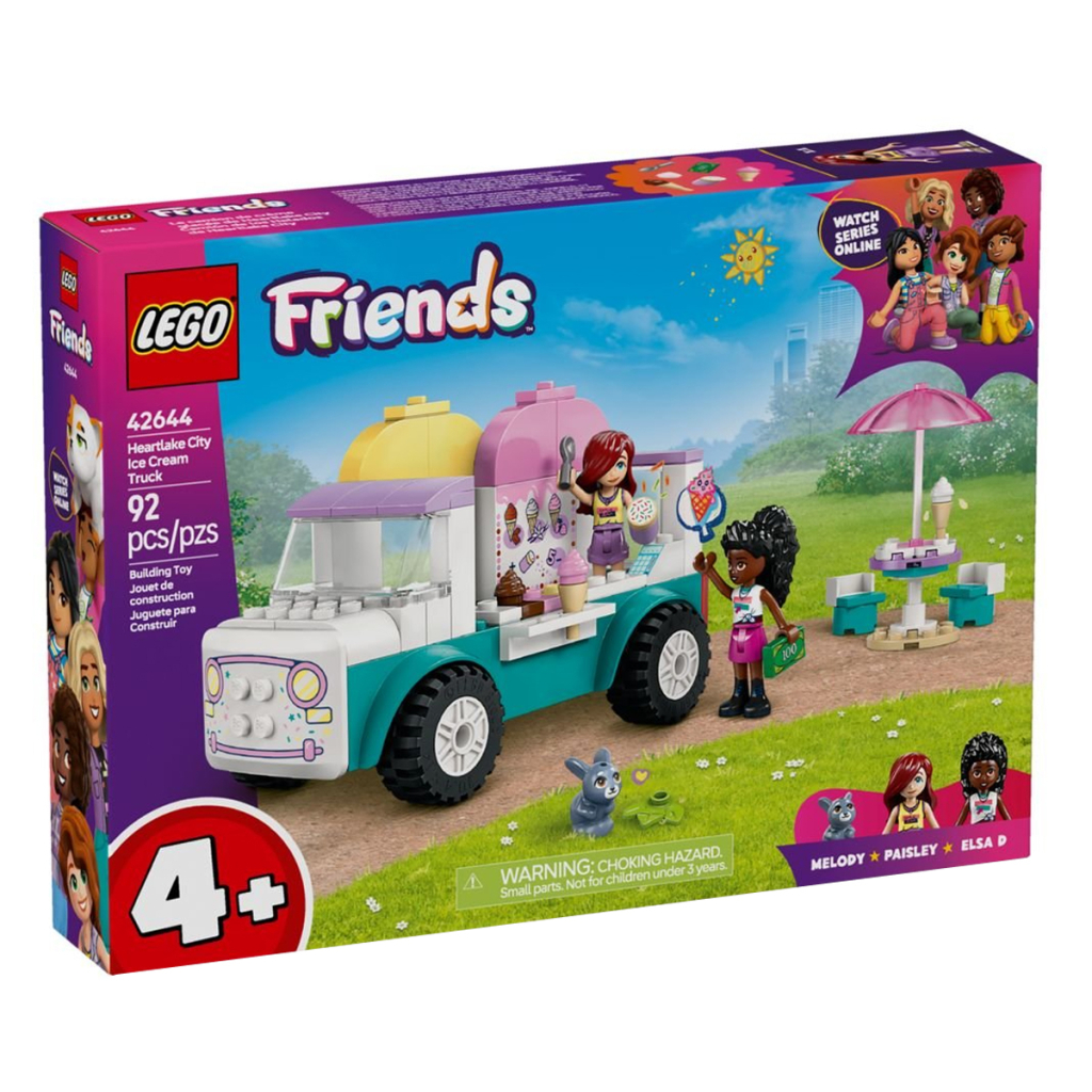 Конструктор LEGO Friends Хартлейк-Сіті. Фургон із морозивом (42644) - изображение 1
