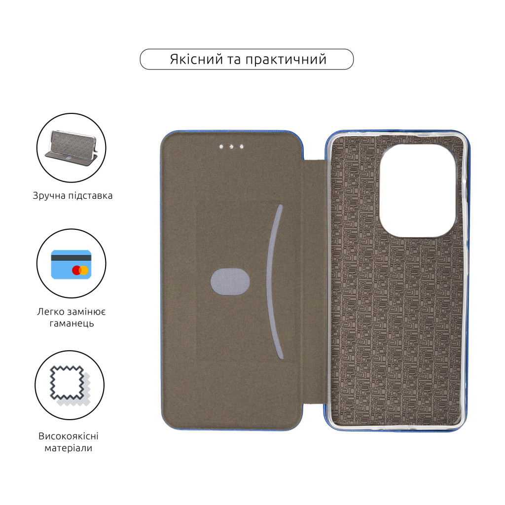 Чохол до мобільного телефона Armorstandart G-Case Xiaomi Redmi Note 13 Pro 4G Blue (ARM73140) - зображення 3