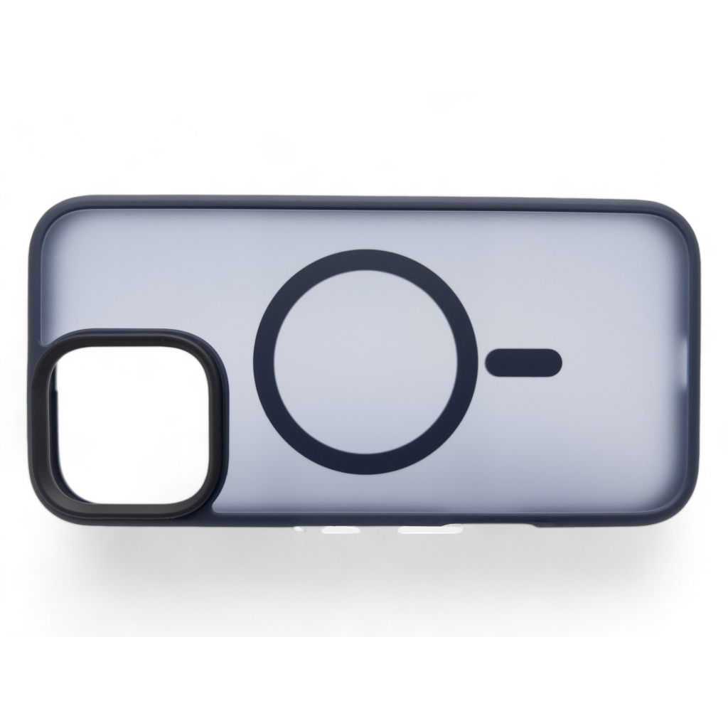 Чохол до мобільного телефона BeCover Metal Buttons Case (MagSafe) для Apple iPhone 16 Pro Max Blue (712100) - зображення 4
