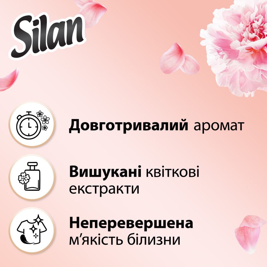 Кондиціонер для білизни Silan Supreme Romance 1012 мл (9000101579666) - изображение 2