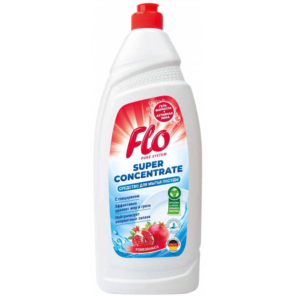 Засіб для ручного миття посуду Flo Pomegranate 900 мл (5900948246933) - зображення 1
