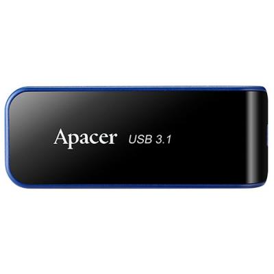 USB флеш накопичувач Apacer 32GB AH356 Black USB 3.0 (AP32GAH356B-1) - зображення 1