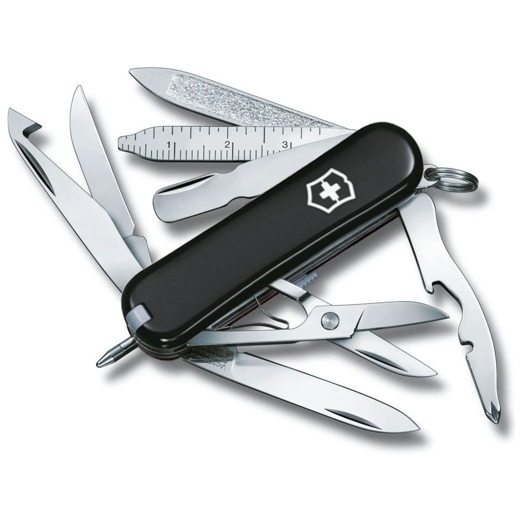 Ніж Victorinox Minichamp 58 мм Чорний (0.6385.3) - зображення 1