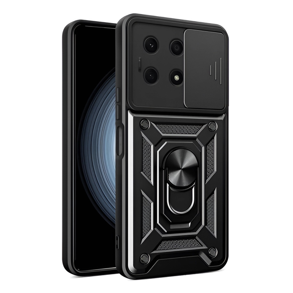 Чохол до мобільного телефона BeCover Military Honor X8a Black (710668) - зображення 7