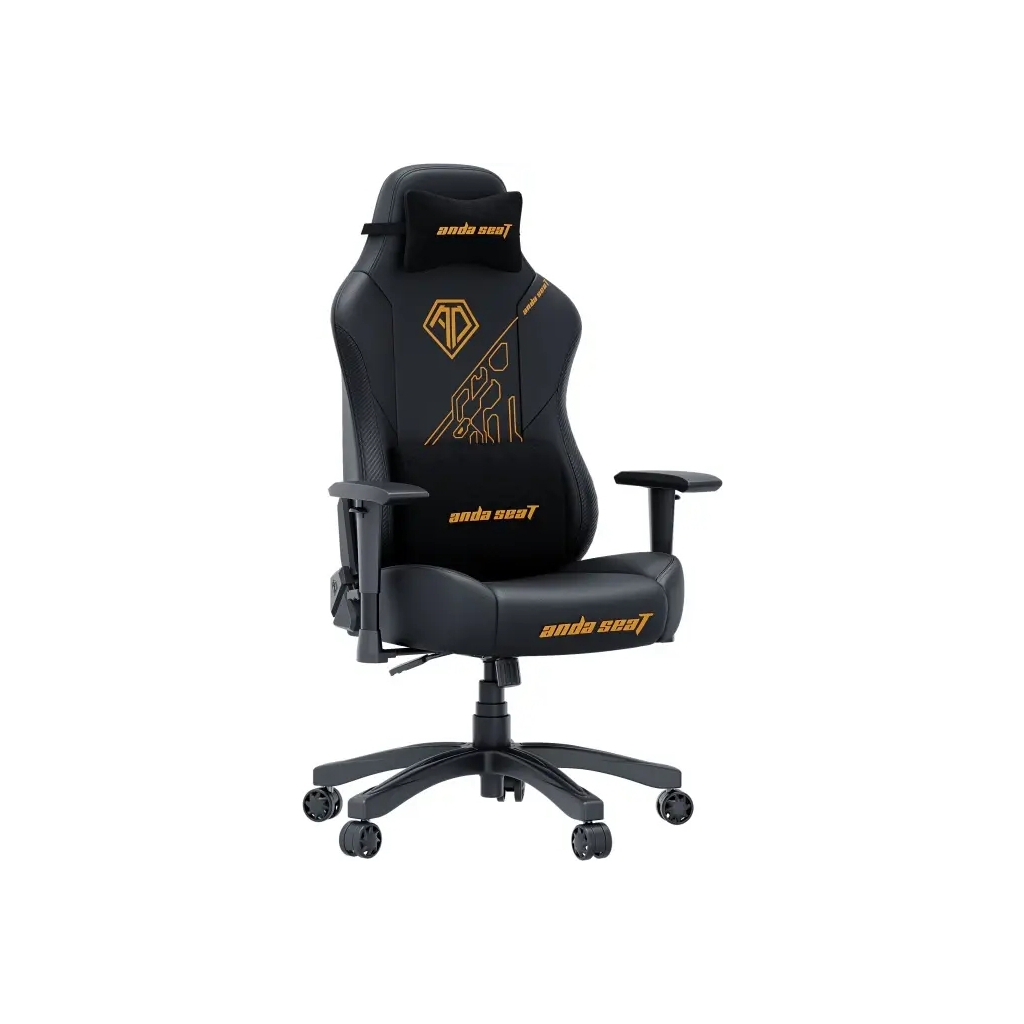 Крісло ігрове Anda Seat Phantom Tiger Edition Size L Black (AD18Y-14-B-PV/C) - зображення 2