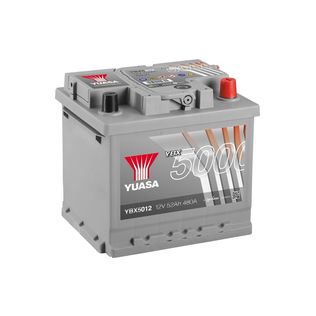 Акумулятор автомобільний Yuasa 12V 54Ah Silver High Performance Battery (YBX5012) - зображення 1